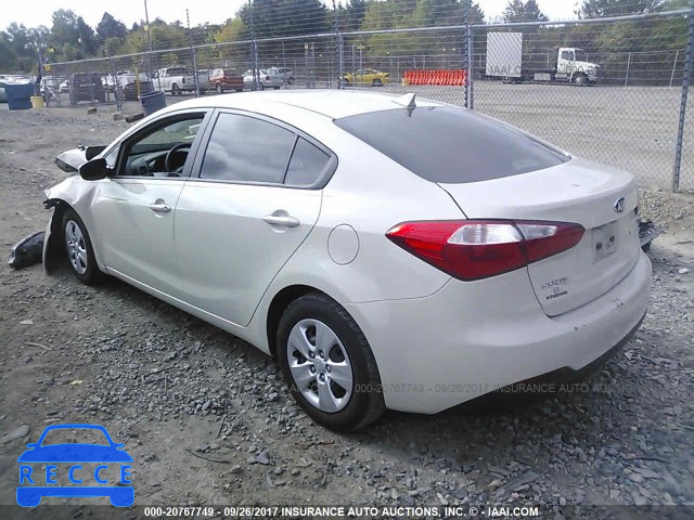 2015 KIA Forte LX KNAFK4A6XF5362487 image 2