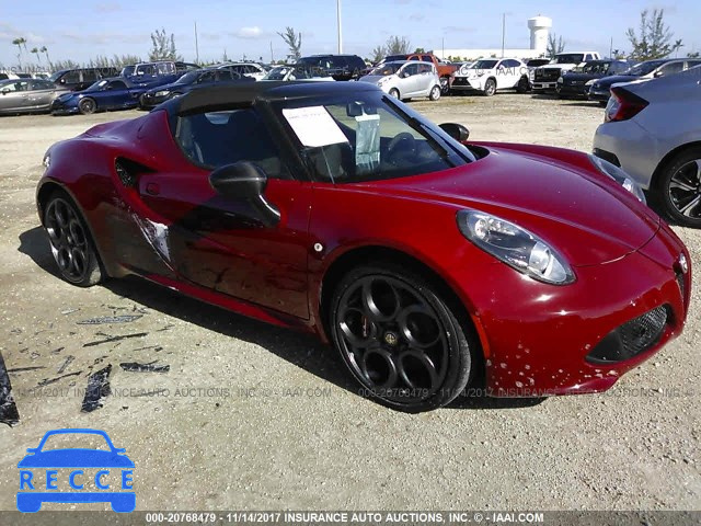 2015 Alfa Romeo 4C SPIDER ZARBAAB48FM170528 image 0