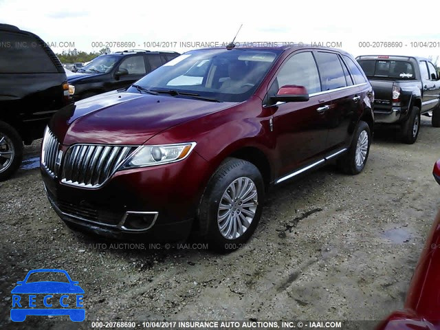 2013 Lincoln MKX 2LMDJ6JK0DBL04211 image 1