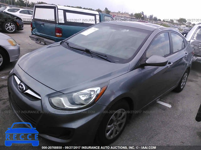 2014 Hyundai Accent KMHCT4AEXEU601790 image 1