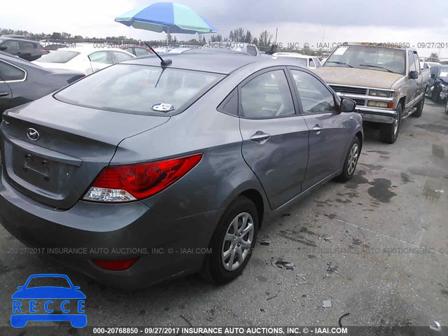 2014 Hyundai Accent KMHCT4AEXEU601790 image 3