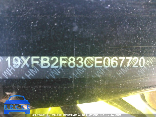 2012 Honda Civic 19XFB2F83CE067720 image 8