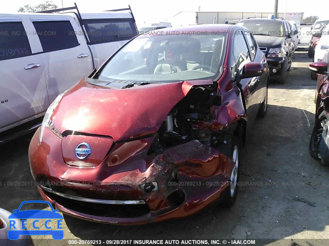 2012 NISSAN LEAF SV/SL JN1AZ0CP0CT015610 image 1