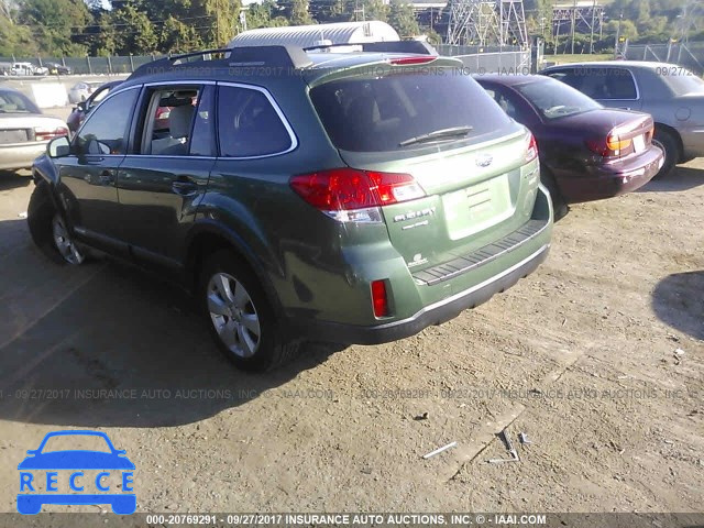 2011 SUBARU OUTBACK 2.5I PREMIUM 4S4BRBCCXB3345212 image 2