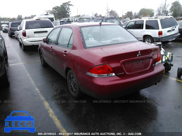 2005 Mitsubishi Lancer JA3AJ26EX5U025695 image 2