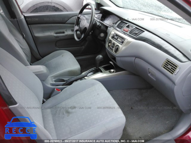 2005 Mitsubishi Lancer JA3AJ26EX5U025695 image 4