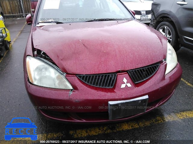 2005 Mitsubishi Lancer JA3AJ26EX5U025695 image 5