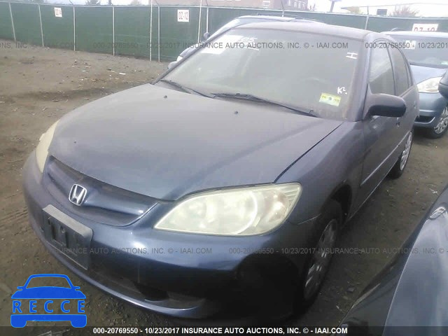 2005 Honda Civic 2HGES16575H534612 image 1