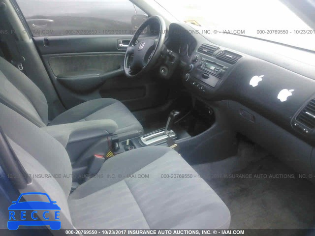 2005 Honda Civic 2HGES16575H534612 image 4