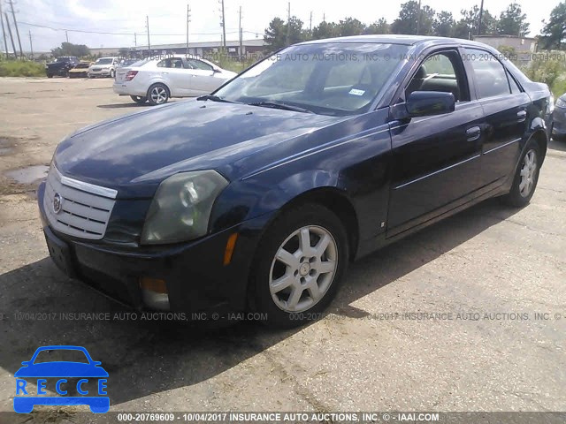 2007 Cadillac CTS 1G6DM57T870112268 image 1