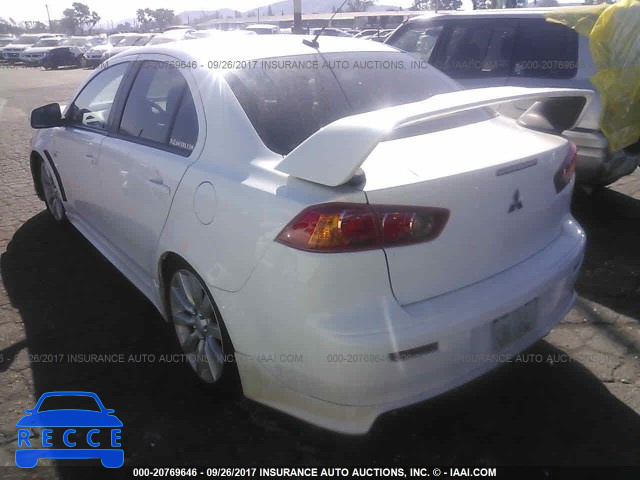 2008 Mitsubishi Lancer JA3AU86U68U025859 image 2