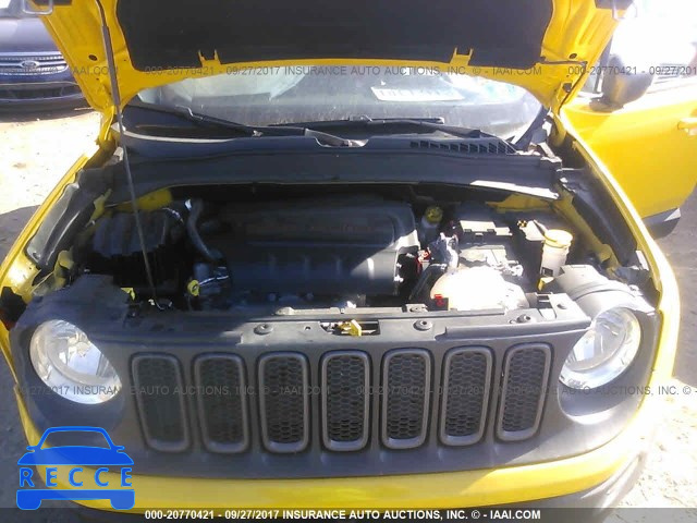 2015 Jeep Renegade TRAILHAWK ZACCJBCT1FPB78496 зображення 9