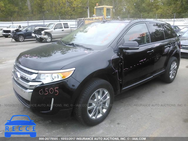 2014 Ford Edge SEL 2FMDK4JC8EBA05007 зображення 1