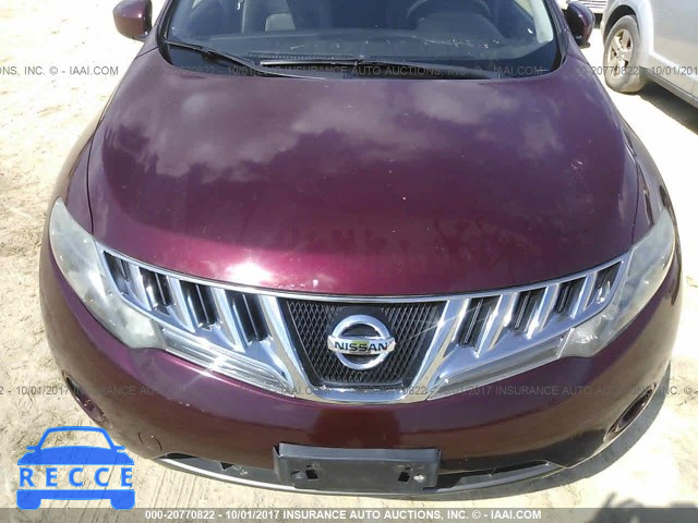 2010 Nissan Murano S/SL/LE JN8AZ1MU2AW021495 image 5