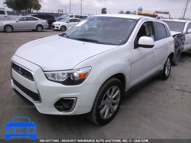 2014 Mitsubishi Outlander Sport ES 4A4AP3AU8EE029073 image 1