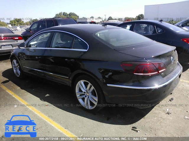 2013 Volkswagen CC LUXURY WVWRN7ANXDE541576 image 2