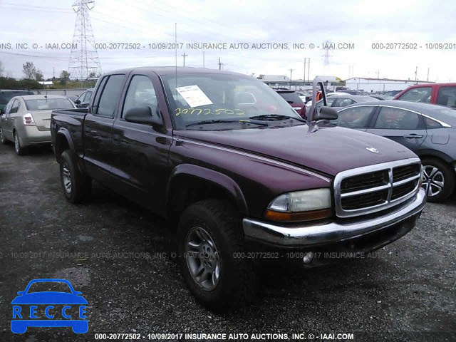 2003 Dodge Dakota QUAD SLT 1D7HG48N93S369007 image 0