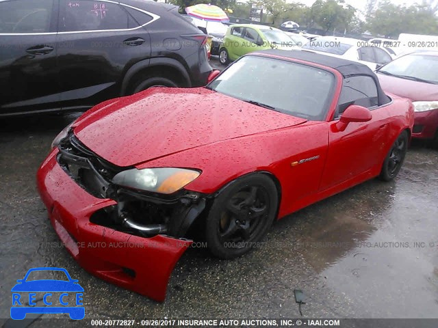 2000 Honda S2000 JHMAP1144YT000504 image 1