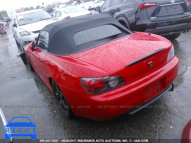 2000 Honda S2000 JHMAP1144YT000504 image 2