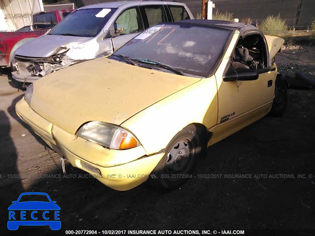 1991 GEO Metro LSI/SPRINT/CL JG1MR3368MK613432 зображення 1