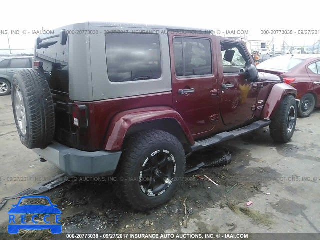 2008 Jeep Wrangler Unlimited SAHARA 1J4GA59188L525512 зображення 3