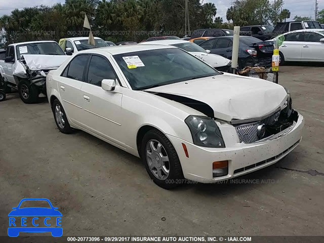 2003 CADILLAC CTS 1G6DM57N030131800 зображення 0