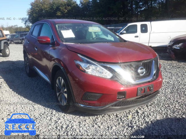 2015 Nissan Murano S/SL/SV/PLATINUM 5N1AZ2MHXFN255526 image 0