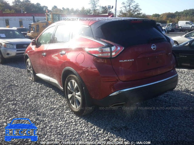 2015 Nissan Murano S/SL/SV/PLATINUM 5N1AZ2MHXFN255526 image 2