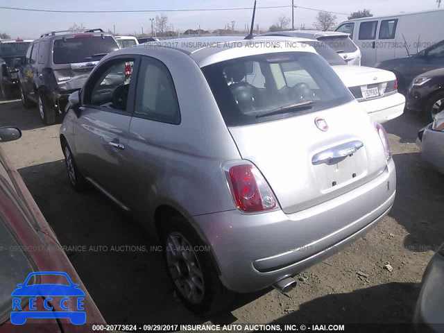 2013 Fiat 500 POP 3C3CFFARXDT672544 image 2