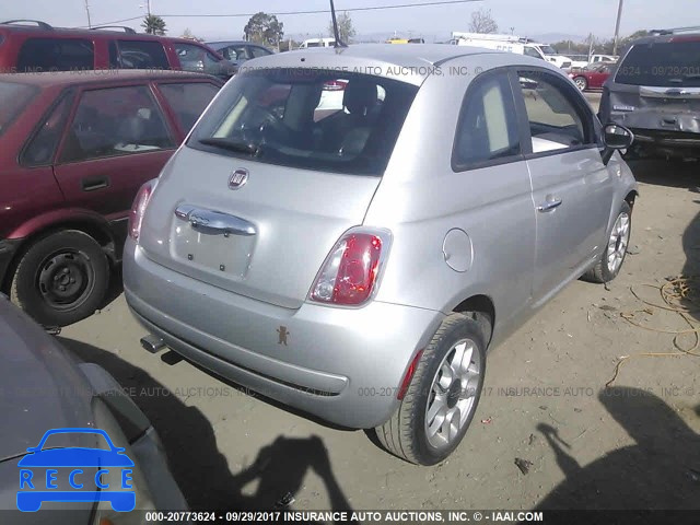 2013 Fiat 500 POP 3C3CFFARXDT672544 зображення 3