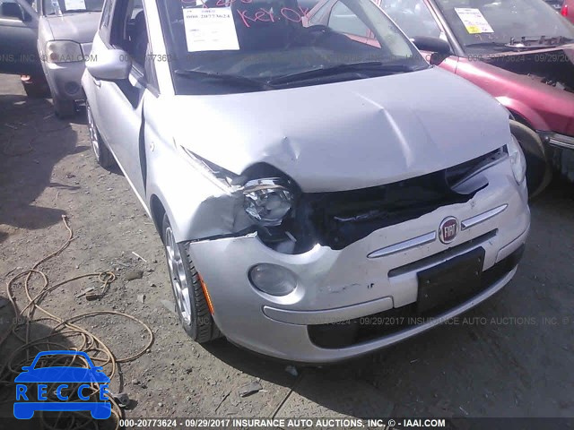 2013 Fiat 500 POP 3C3CFFARXDT672544 зображення 5