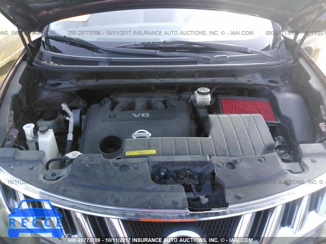 2010 Nissan Murano S/SL/LE JN8AZ1MU4AW007551 image 9