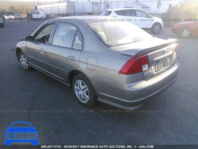 2005 Honda Civic 2HGES16575H606702 image 2