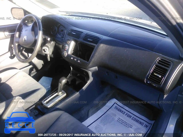 2005 Honda Civic 2HGES16575H606702 image 4