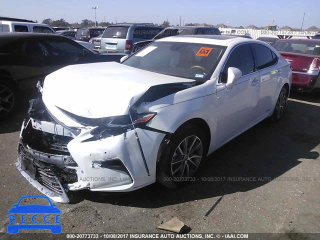 2016 Lexus ES 300H JTHBW1GG9G2123681 зображення 1