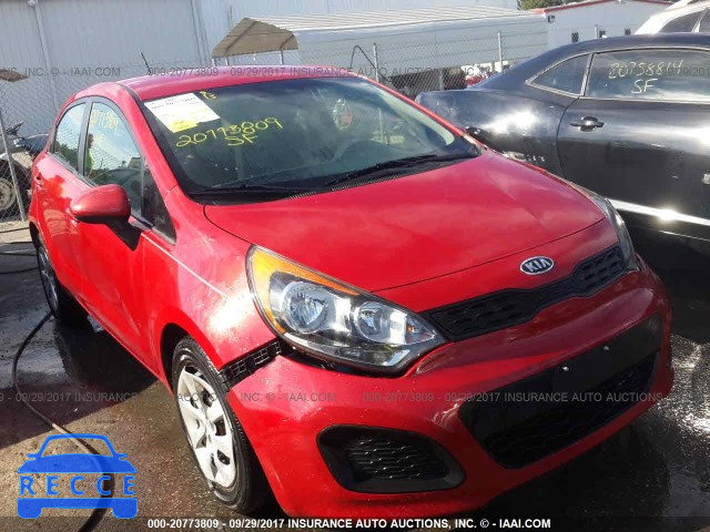 2012 KIA RIO LX KNADM5A31C6029212 image 0