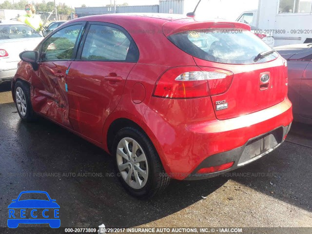 2012 KIA RIO LX KNADM5A31C6029212 image 2