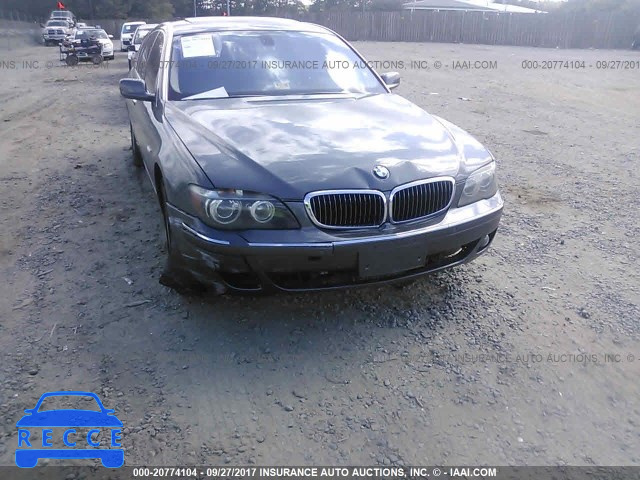 2006 BMW 750 WBAHN83576DT37953 image 5