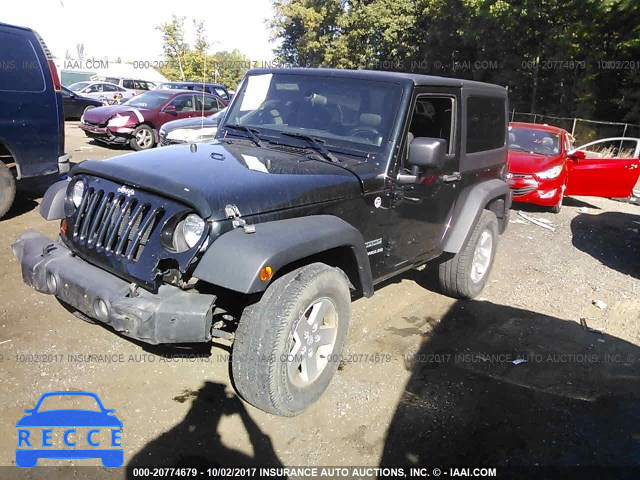 2012 Jeep Wrangler SPORT 1C4AJWAG7CL217984 зображення 1