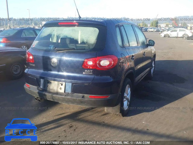 2011 Volkswagen Tiguan S/SE/SEL WVGBV7AX3BW506433 зображення 3