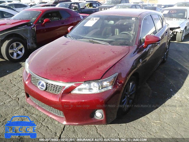 2013 Lexus CT 200 JTHKD5BH2D2149340 image 1