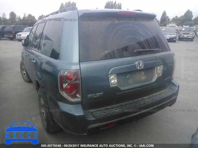 2007 HONDA PILOT 5FNYF18547B018021 зображення 2