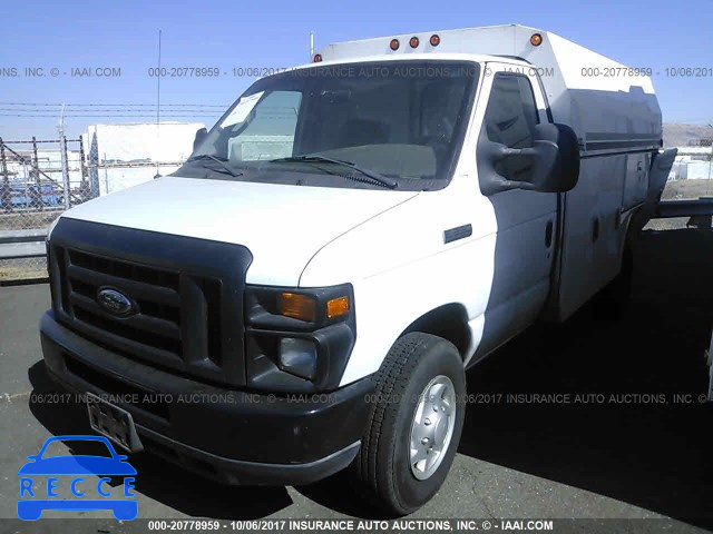 2008 FORD ECONOLINE E350 SUPER DUTY CTWAY VAN 1FDSE35L68DA13902 image 1