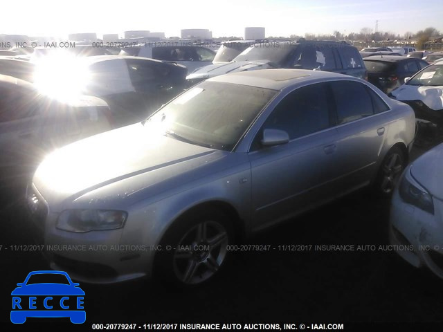 2008 Audi A4 2.0T QUATTRO WAUDF78E28A110995 image 1