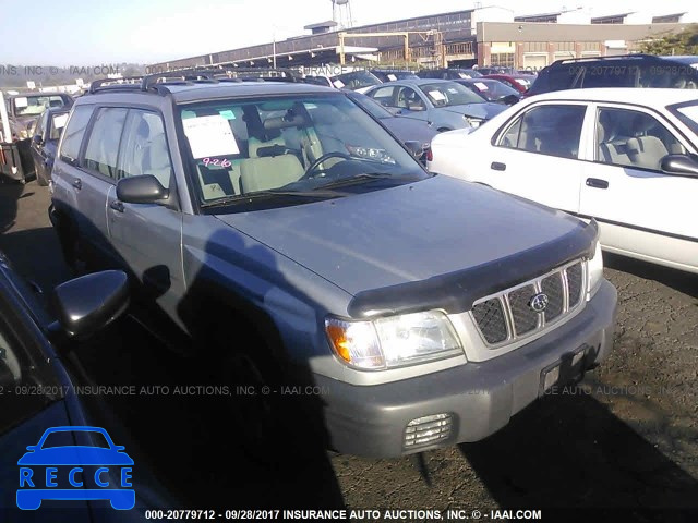 2002 SUBARU FORESTER JF1SF635X2H748380 image 0