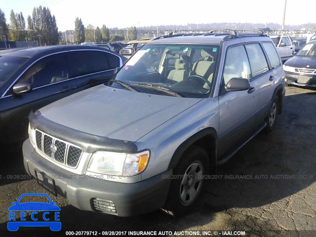 2002 SUBARU FORESTER JF1SF635X2H748380 Bild 1