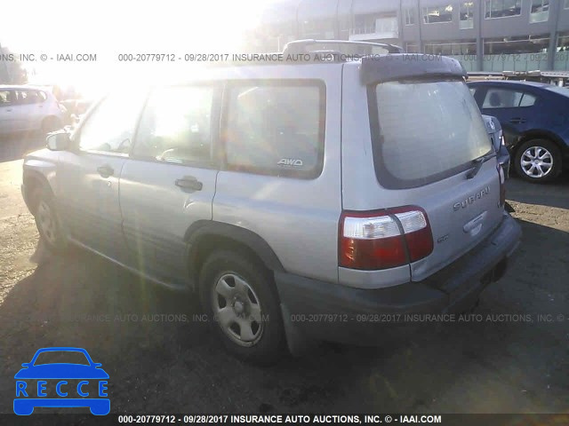 2002 SUBARU FORESTER JF1SF635X2H748380 image 2