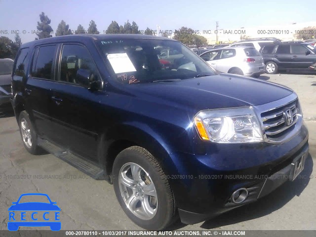 2013 Honda Pilot EXLN 5FNYF3H70DB025718 image 0