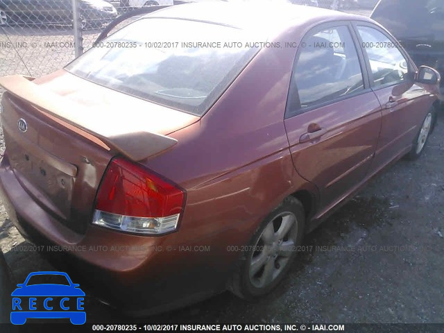 2008 KIA Spectra KNAFE121985014899 зображення 3