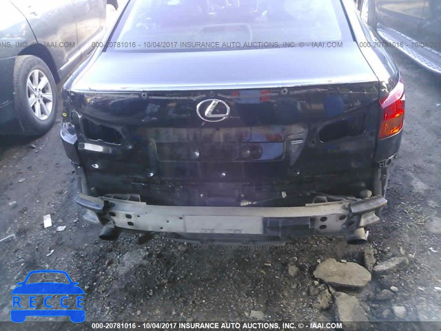 2007 Lexus IS JTHBK262972051906 image 5